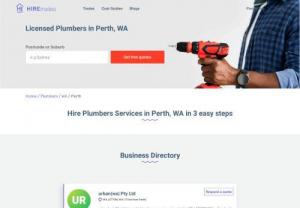 Find Plumbers in Perth, WA | HIREtrades - Got plumbing problems around your home? Choose the best plumbers in Perth to secure your plumbing systems and ensure your safety at all times. Plumbers in Perth offers lots of different plumbing services. Visit HIREtrades to find out what are these services and how to get the best plumbers for your plumbing project.
