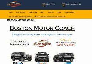 Boston Motor Coach in South Shore ma to Logan Airport | SN Limo - Boston Motor Coach in South Shore MA to Logan Airport, Best Chauffeur Limo Service in Boston to Woods hole MA , Call us (781) 775-4744