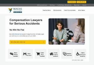Roche Legal - Queensland Personal Injury Lawyers - Queensland's leading No Win No Fee compensation lawyers with offices in Brisbane, Springwood, and Caloundra. Motor vehicle accident claims, workers compensation claims, public liability claims, total and permanent disability claims.