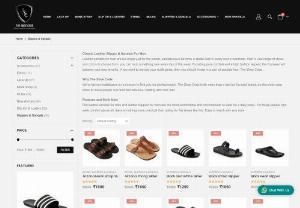 Buy Latest Summer Collection - Premium Handmade Leather Sandals & Slippers For Men - Leather sandals for men are no longer just for the beach, sandals have become a staple item in every man's wardrobe. With a vast range of styles and colors to choose from, you can rock something new every day of the week.