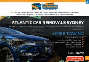 Atlantic Car Removals Sydney - Atlantic Car Removals Sydney have been removing scrap cars from some of the most difficult locations for many years.

Experience, manpower and equipment to remove almost any type of vehicle ranging from cars to trucks.

You can trust Atlantic Car Removals to remove your scrap vehicles and pay you top dollars.

Believing in mutual gain, and therefore we pay some of the highest rates for your scrap cars.
