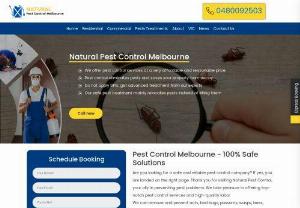 Pest Control Melbourne - Best Pest Control Services Company - Natural Pest Control Melbourne provides best & effective Wasp control company in Melbourne. We provide the same-day wasps' removal service.