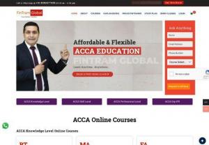 ACCA Classes - Complete your ACCA online alongside 12th, graduation & work within 2 yrs. Choose your Acca journey with FinTram and Learn from Globally certified instructors online. Scale your career with us and become a professional accountant. Join ACCA & FinTram Global Now!