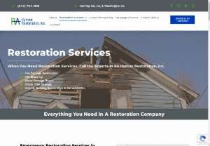 Fire Restoration Services - RA Hyman Restoration, Inc. is skilled in repair, remodeling, and reconstruction services for homes and businesses damaged by fire, flood, or other natural and man-made disasters. We make it our job to help you recover quickly and restore order to your life.