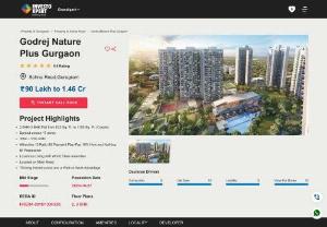 Godrej Nature Plus Gurgaon - Godrej Nature plus is taking shape located at Sector-33, Sohna in Gurgaon. Godrej Nature Plus gurgaon offers 2 BHK & 3 BHK luxurious apartments with 5-tier security system.