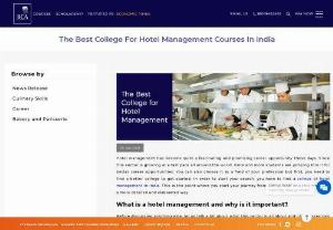 Best College for Hotel Management Courses in India - IICA - IICA is the best college for hotel management courses in India. If you are passionate about getting a successful career in this field, this is an option worth considering. Hotel management has become quite a fascinating and promising career opportunity these days. In case you are in the hotel management field, you require this skill more than anything. Visit our official website for more information.