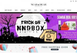 Buy Skin and Body Care Products - Near N Dear Mall is an online store based in South Korea. It's selling skincare, haircare, body care, and all other makeup products. We believe in skin that looks like skin-and a natural glow, so that we are selling all original products.