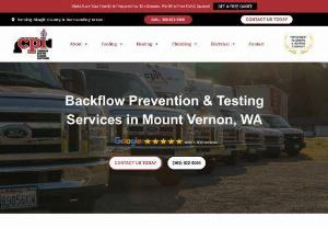 Backflow Prevention Services - Is your home or business up to date with annual backflow testing? Call (360) 565-5175 to schedule immediate backflow prevention and testing services in Mount Vernon, WA.