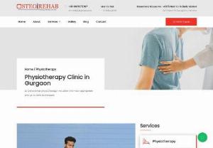 Physiotherapist in Gurgaon - The Osteorehab Clinic has the best team of Physiotherapist in Gurgaon who have achieved international certificate in PNF Approach, Pilates, Osteopathy & chiropractic techniques. Live a healthy life free of pian- get the best and the most effective treatment for arthritis, lower back pain, frozen shoulder, post-surgery care, sports injuries, ACL rehabilitation, Scoliosis treatment & posture management and much more. Includes systematic clinical reasoning also based on reflective behaviour an