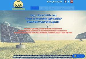 Jep Solar Solutions - Jep Solar Solutions supplies and installs on-grid and off-grid solar systems in Jamaica. We also sell other solar items such as phone charger, indoor/outdoor lights to reduce your electricity bill