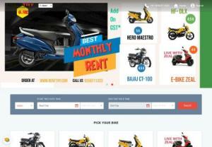 Renttry - bikes/Car on rent - RentTry is budget-friendly bike rental platform offering you bikes on rent. They provide scooters and bikes on rent in Jaipur facilities to commute a short or long distance