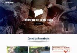 Connecticut French Drains - A basement can add livable square footage and value to your home, but a wet basement can be nothing short of a frustrating nightmare.
