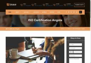 ISO Certification Consulting Company in Angola | Veave - ISO Certification is an international standard to ensure the quality, safety, and efficiency of products, services, and systems. ISO Certification is the seal of authenticity that give companies credibility in the public eye, by getting ISO certified there is the potential for increased business in both current and new markets. Veave Technologies Pvt Ltd specializes in certification consulting services for the organizations. We provide certifications in ISO 9001, CMMI, and CE Mark over 30...