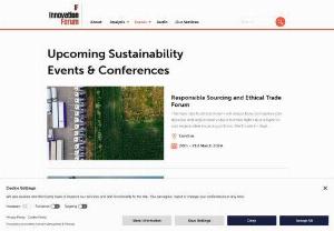 Sustainability Conference 2021 - Check out our upcoming Sustainability Conferences in 2021 - Debate-driven, focused business conferences tackling critical sustainability challenges around the world