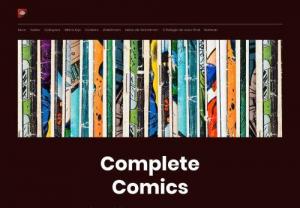 Complete Comics - Site specializing in complete comic book collections
Looking to assemble complete comic book collections?
What collector has never come across countless different versions and collections of the famous comics and got lost when putting together their collections?
At Complete Comics we try to guide collectors to assemble their complete collections, knowing the existing versions, chronological orders and guiding their reading and organization!