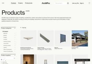 ArchiPro Australia - With a mission of inspiring people to build architecturally designed spaces and a belief that great design should be more accessible, ArchiPro is the all-in-one platform transforming the architecture and building industries.