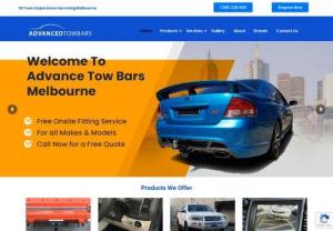 Advanced Towbars - Advanced Towbars offers a Wide Range of Tow Bars in Melbourne. Our company is made up of individuals who have a combined experience of more than four decades in the motor industry. As such, we are not just tow bar suppliers. We provide our customers in Melbourne with so much more.