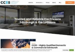 Capital City Electrical Services - Capital City Electrical is an established NICEIC approved electrical contractors in Edinburgh. We provide homes and businesses in the area with affordable professional electrician services.