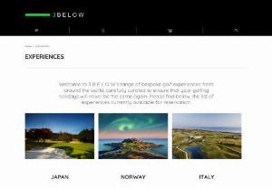 Golf Holidays| Golf Tour|3Below.co - 3Below Holidays and Golf Tours. Take your Golf Break with us!