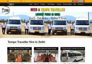Tempo Traveller hire in Delhi | Udan Travel IND Service - Udan Travel IND Service Provide 9, 11, 12, 16, 18, 20, 22, 26-Seater Luxury Tempo Traveller hire in Delhi to Uttarakhand, Rajasthan, Himachal Pradesh, Punjab, Haryana, Jammu & Kashmir, Tour Package.
Tempo Traveller are extra space for luggage with carrier, which are well modified with excellent interiors facilities. Vehicles are well equipped with the luxury Pushback seats, Ample space, Music system, LED TV, First Aid Box, Icebox, Charging point, much more.