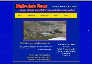 Woller Auto Parts Inc - Address: 8227 County Road SS, Lamar, CO 81052, USA || 
Phone: 719-336-2108