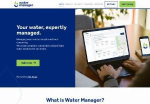 Data Water Manager - Managing water can be complex and time-consuming. We create compliant, sustainable and profitable water solutions for our clients. Groundwater licensing made simple.