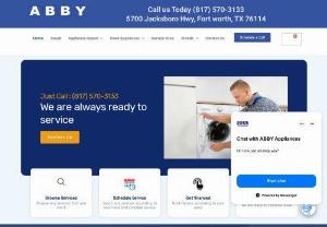 Abby Appliances - Address: 5700 Jacksboro Hwy, Fort Worth, TX 76114, USA ||
Phone: 817-570-3133