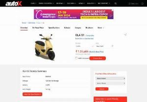 OLA S1 Price and Detail in India - The all new electric scooter OLA S1 price starts at ₹ 85,099 in India. OLA S1 Scooty is available in 2 variants - Standard, Pro and 10 colours. So the rest will you can read in detailed review and check out the specification of ola s1 and ola s1 pro.