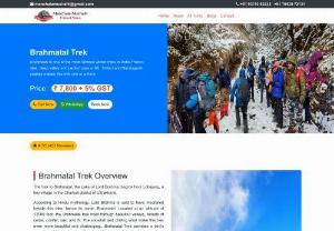 Brahmatal Trek-Trek to frozen lake - Brahmatal lake trek is one of the most famous treks of India. Trekking to the frozen lake and looking at some of the famous peaks like Mt. Trishul and Mt.Nanda Gunti.