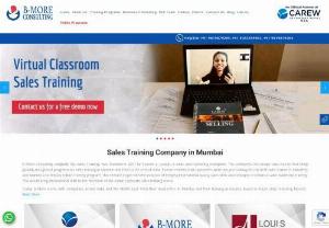The Best Sales Training Companies In India - B-More Consulting - Are you looking for sales training companies in India? Connect with B-More Consulting. They have a team of highly experienced trainers who help you to align your business goals and reach new heights. To get started with their sales training in Mumbai, visit their website.