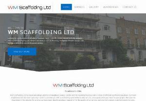WM Scaffolding Ltd - If you are looking for a team of professional scaffolders in East London, look no further. At WM Scaffolding, we are experienced in providing quality scaffolding services of all kinds such as scaffolding towers, bespoke systems, temporary roofs, loft conversions, restoration work, new builds and more. 

Established in 2004, we have many years of experience in providing scaffolding services in East London and tailor our services to fit all different requirements.