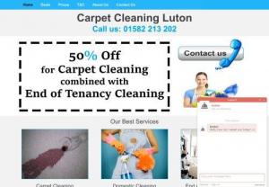 Carpet Cleaning Luton - Professional carpet cleaning is our field of expertise. We have the skills, qualification and equipment to perform various types of carpet, rug, upholstery, sofa, curtain and mattress cleaning and yield industry standard cleaning results without any risk of damage or alteration to colours, dimensions or properties of items being cleaned. The methods we apply are highly effective and will remove soiling, stains, spots etc. We will choose between steam or dry cleaning methods depending on the...