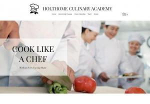 HoltHome Culinary Academy - Virtual. cooking classes with fresh ingredients delivered right to your door. Learn to be a chef without ever leaving your kitchen!