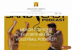 SANDCAST - SANDCAST: Beach Volleyball with Tri Bourne and Travis Mewhirter is the most-downloaded beach volleyball podcast in the world! Get your beach volleyball sportswear today to represent your favorite beach volleyball podcast!