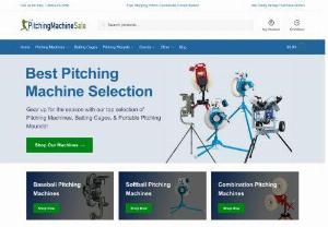 Pitching Machine Sale - Pitching Machine Sale is the leading provider of pitching machines for parents, little leagues, school districts, and universities. We offer top brands such as JUGS Sports, Heater, BATA, ATEC, etc.