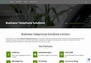 Business Telephone Solutions - We tailor your requirements and build a solution which will be effective addition to any business. From compliance and contact centre solutions to real time monitoring, our business telephone services are built with your vision, your solution, your way!