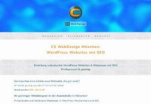 CE WebDesign Mnchen - Webdesigner for WordPress,  Joomla,  SEO & E-Commerce in Munich