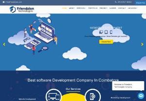 Friendzion Technologies - Friendzion technologies are one of the foremost companies in India, We offer custom website design & development software, mobile app development, and custom ERP services at low prices