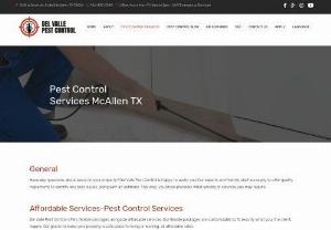 Pest Elimination Services - At Del Valle Pest Control, we are taking a stand to secure your home from health threatening pests and unwanted disease.