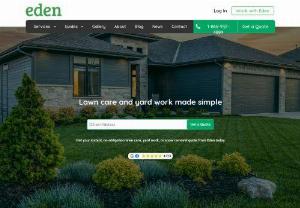 Lawncare | Edencare - As you or anyone else approaches your property, one of the first things that are noticeable is the health and beauty of your lawn. Some lawns may appear shabby, splotchy, or undernourished, while other lawns may look lush, healthy, and attractive. Of course, there are many lawns that fall in the 