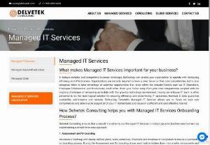 Managed IT Services and Best Managed Service Provider Toronto - At Delvetek, we offer comprehensive IT services including managed IT services, IT consulting and Support. Our local IT experts are Serving Toronto, Mississauga, Markham, Oakville, Hamilton, Guelf, and Waterloo/Kitchener. Book Your Free Consultation Today or Need an onsite assessment or a quick quote? - One of the Best Managed IT Services and Consulting Company in Canada