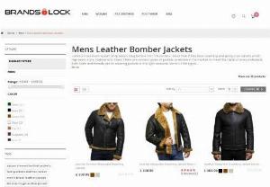 Leather Bomber Jacket Mens - If you want to buy the best Leather Bomber Jacket Men's in London, UK at an affordable price. Brands Lock is a reliable store. Where 

you can buy the best jacket according to your requirement.