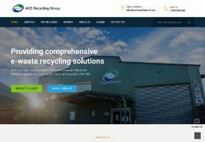 ACE Recycling SYD MEL BRI NCC Data Distribution - Our technicians carefully remove any outer shell or packaging and places it in a corresponding storage unit that is identified by reused/resale parts and the recycling material e.g, plastic, glass, metal, etc..