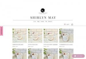 Shirlyn May Candles LLC - hirlyn May Candles, LLC is a local, woman owned, eco-conscious home fragrance line. All of our products are handmade with love in New Jersey. Our candles are made from All Natural Soy Wax, and we only use cotton wicks. We are Vegan friendly and no dyes or harmful ingredients are ever used. Our scents are Phthalate free. Each item is carefully handmade, packed and shipped with sustainable material. We are dedicated to design quality and a product that is luxurious and affordable for every one...