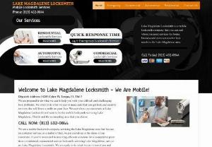 Lake Magdalene Locksmith - We are Lake Magdalene Locksmith and we are here to provide you with the commercial, residential and automotive services that you need.