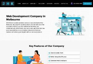 Web Design & Development Company In Melbourne - JHK Infotech - The Best Web Design & Development Company In Melbourne, JHK Infotech gives tailormade solutions to help you convert leads online through high-performing websites.