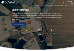 EDI Integration - Setting up EDI is very easy with Amosoft, an EDI Provider. We are EDI Services Provider providing EDI Solutions, B2B EDI Integration Services & Software.