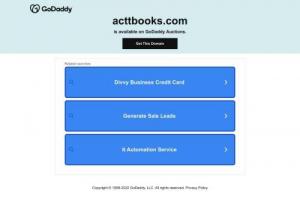 ActtBooks - The Website is about Bookkeeping, Payroll services, Tax preparation in US