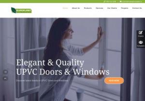 uPVC Windows And Doors Delhi Menufacturers - Europlast - uPVC Windows Are Made With precision & Quality With Modern Aesthetics & Requirment Termite And Water Proof, Fire & Sound Proof... by Europlast