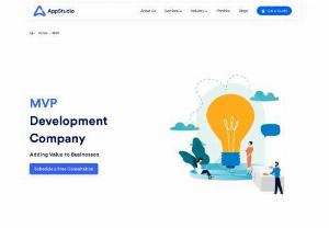 MVP Development Company - AppStudio is the most reputable MVP app development company in Canada. We provide full-stack services to clients worldwide. With a team of proficient and dedicated professionals, we provide solutions to any technical challenges.